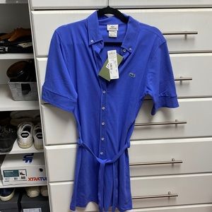 Lacoste 100% cotton dress size 6